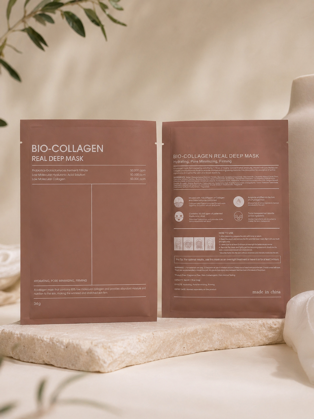 Bio Collagen Real Deep Mask- Hydrating face Mask